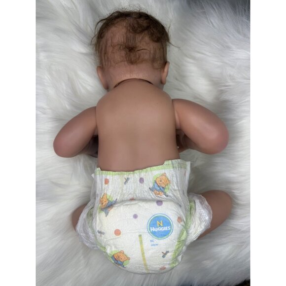 Ashton Drake Huti B. A.D.G. 04 Life Like Sleeping Anatomically Correct Baby Girl - Picture 6 of 7